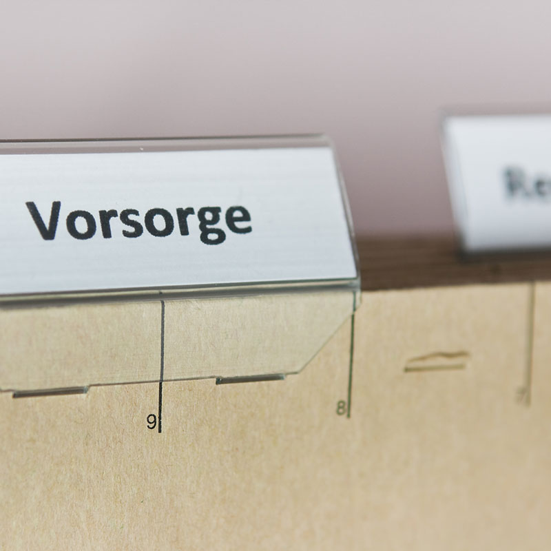 Vorsorge