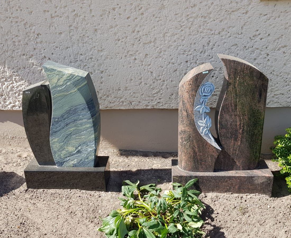 Steinmetz - „Haus der Bestattung“ am Friedhof in Parchim