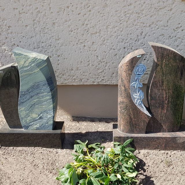 Steinmetz - „Haus der Bestattung“ am Friedhof in Parchim